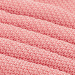 Pink Classic Knit 100% Cotton Cellular Blanket Ideal for Prams, cots 100cm x 80cm