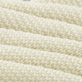 White Classic Knit 100% Cotton Cellular Blanket Ideal for Prams, cots 100cm x 80cm