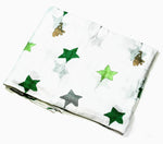 Elephants Bamboo/Cotton Muslin Blanket Set 120cm x 120cm