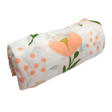 Set of 3 Flower Designs Swaddle Blanket 120cm x 120cm